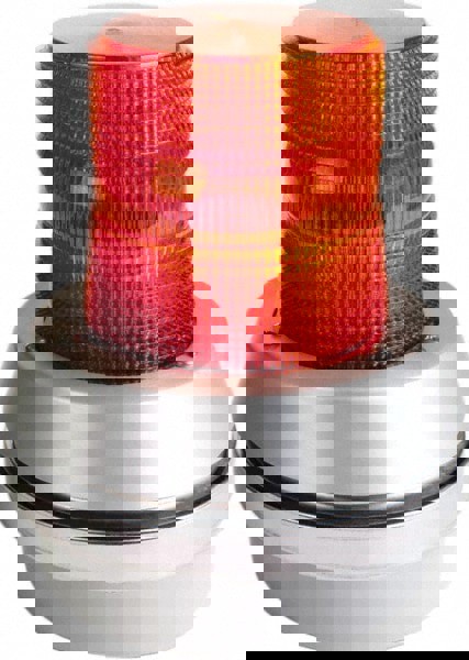 Flashing Light: Amber, Box, Panel, Pipe, Surface & Wall Mount, 120VAC